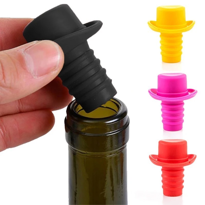 Wine Preservation Pump - Силиконовая пробка для бутылки, крышка для