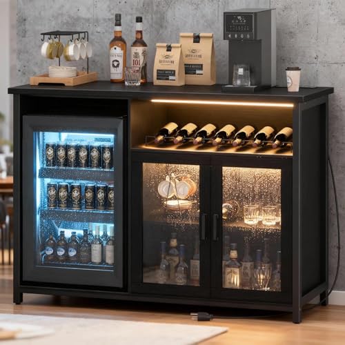 Home Bar Setup - Винный барный шкаф с местом для