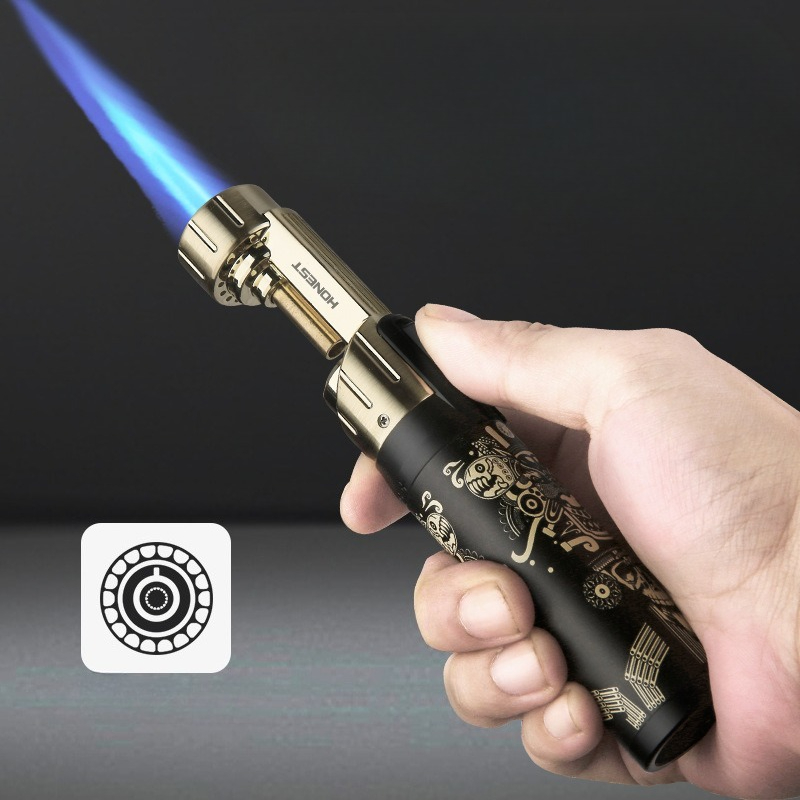 Smoking Gun Kit - Новый металлический ветрозащитный распылитель, надувная зажигалка,