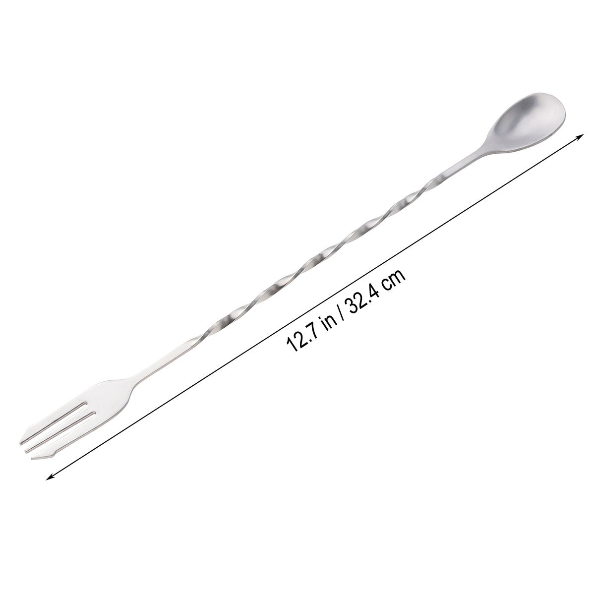 Коктейльная ложка-вилка из нер – обзор и цена Bar Spoon Twisted