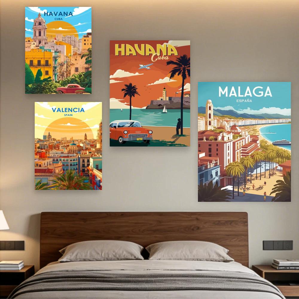 Постер о путешествиях по Испан – обзор и цена Home Barcelona
