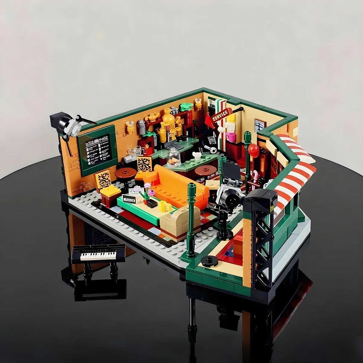 Конструктор MOC-Streetview: Кл – обзор и цена Home Bar Cafe