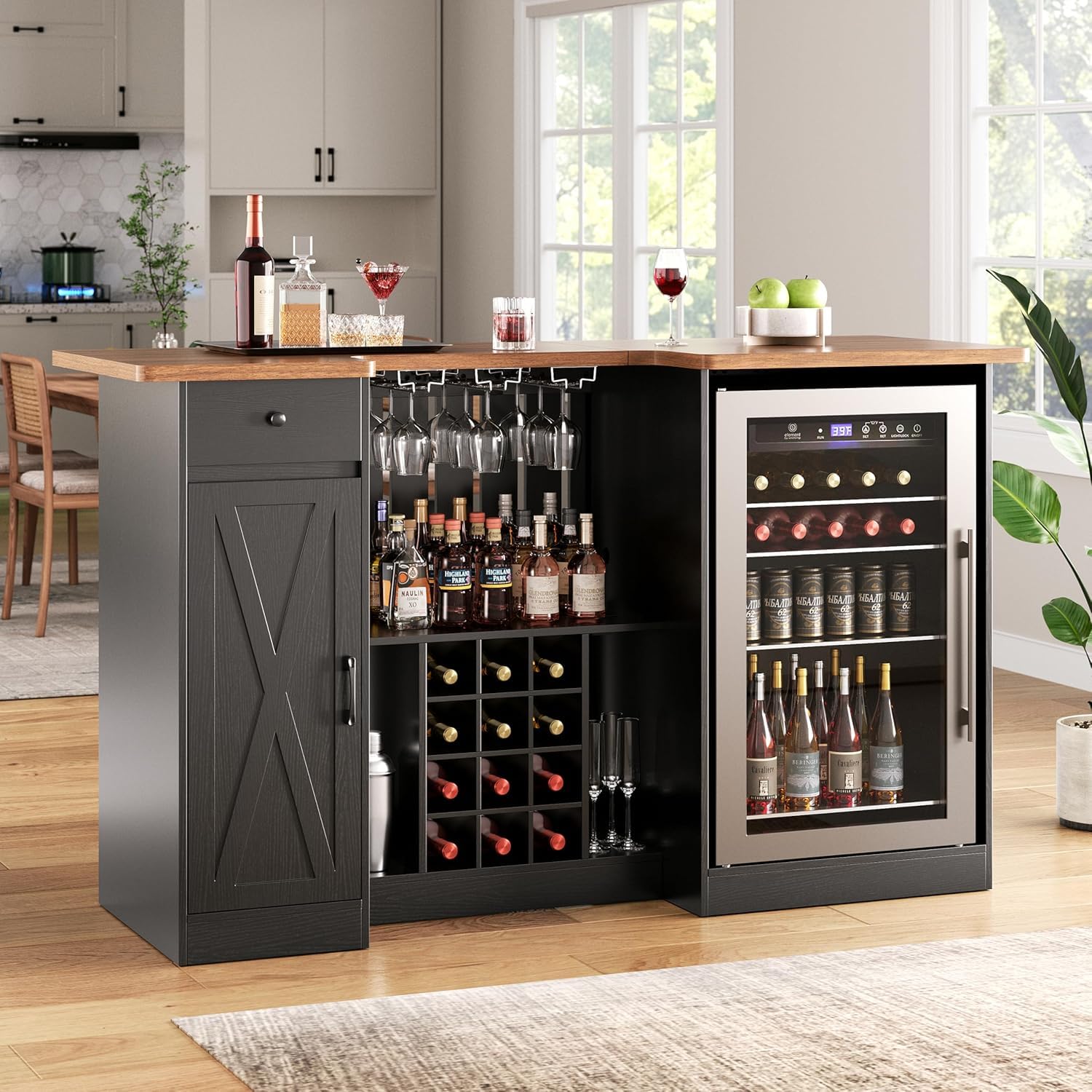 Барный шкаф для дома длиной 72 – обзор и цена Home Bar And Fridge
