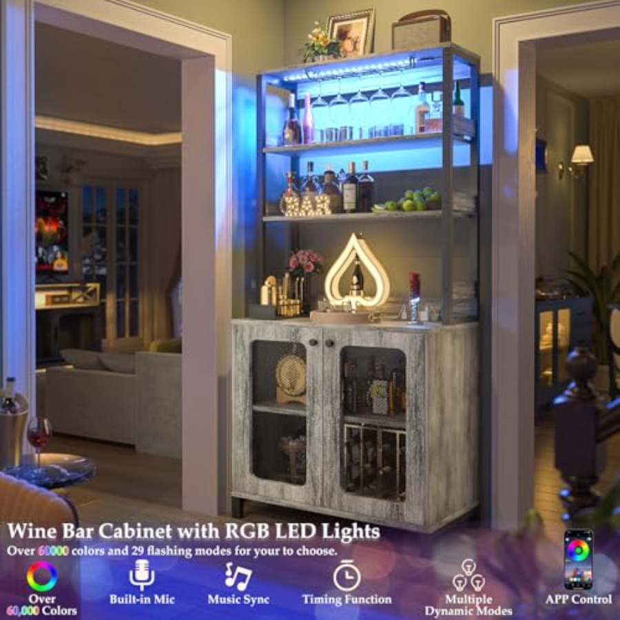 Барный шкаф с розетками для до – обзор и цена Home Bar Setup