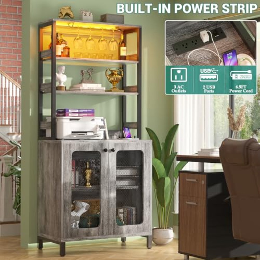 Барный шкаф с розетками для до – обзор и цена Home Bar Setup