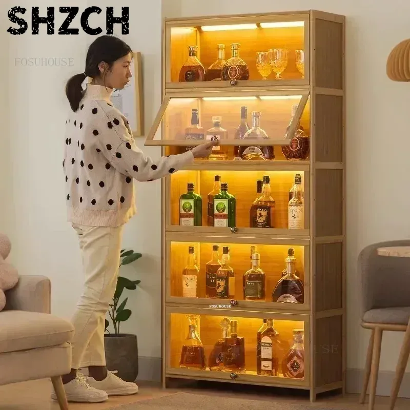 Скандинавский многоярусный акр – обзор и цена Home Bar And Cabinet