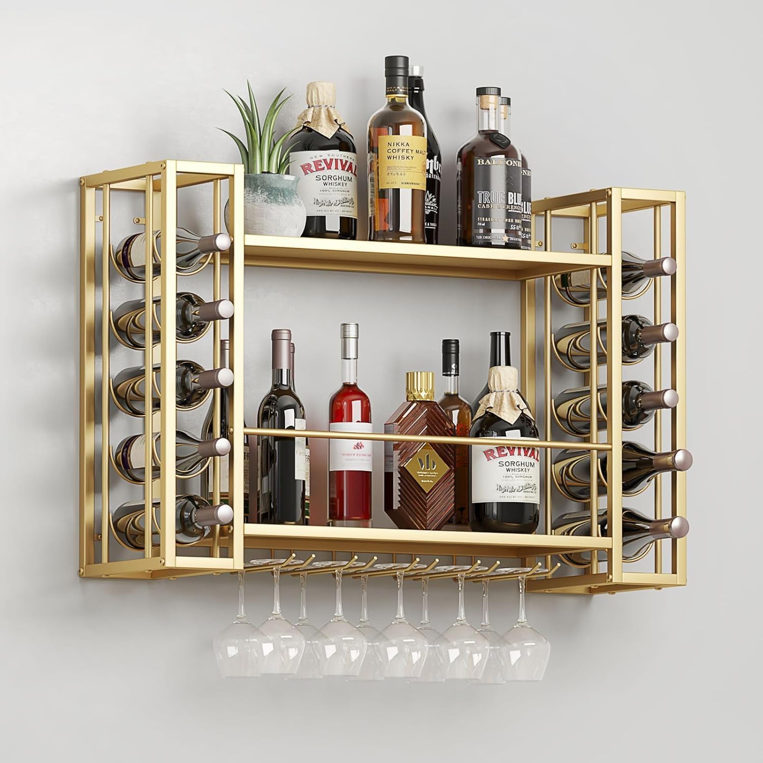 Настенная винная полка, настен – обзор и цена Home Bar Shelves